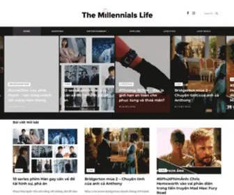 Themillennials.life(The Millennials Life) Screenshot