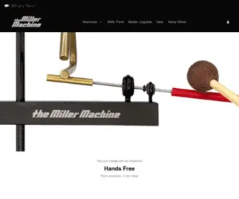 Themillermachine.com(Stand Mountable Triangle Machine by The Miller Machine) Screenshot