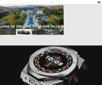 Themilliardaire.com(Le Magazine sur l'actualité du luxe) Screenshot