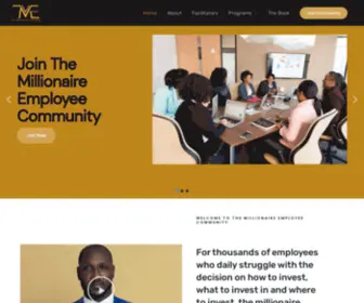 Themillionaireemployee.com(Home) Screenshot