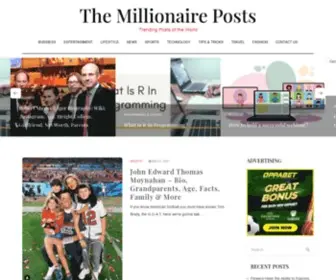 Themillionaireposts.com(The Millionaire Posts) Screenshot