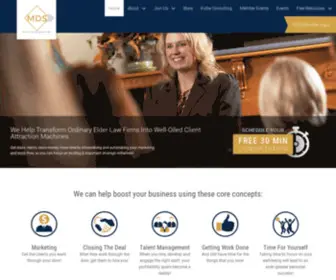 Themilliondollarlawyer.com(The Million Dollar Solution) Screenshot