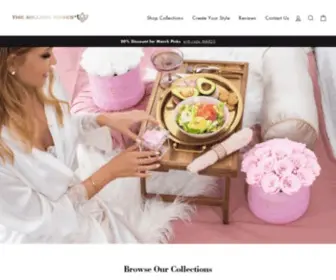 Themillionroses.us(Perfect the art of gift giving with the most beautiful preserved roses) Screenshot