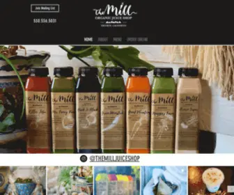 Themilljuiceshop.com(Mysite 2) Screenshot