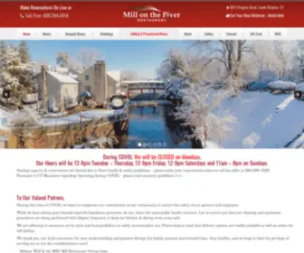Themillontheriver.net(The Mill on the River) Screenshot