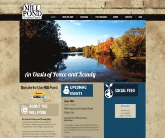 Themillpond.ca(HOME) Screenshot