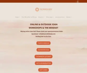 Themindfulbody.com(The Mindful Body) Screenshot