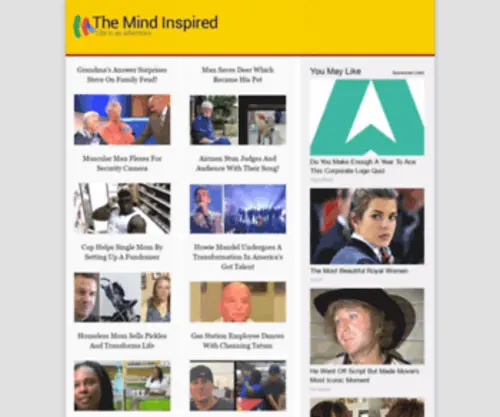 Themindinspired.org(The Mind Inspired) Screenshot