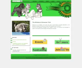 Theminiatureschnauzerclub.co.uk(The Miniature Schnauzer Club) Screenshot