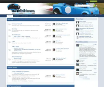Theminiforum.co.uk(The Mini Forum) Screenshot