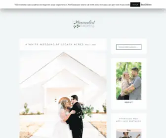 Theminimalistwedding.com(The Minimalist Wedding) Screenshot