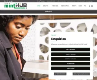 Theminthub.com(The Mint Hub) Screenshot