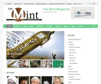 Themintmagazine.com(Fresh thinking in economics) Screenshot