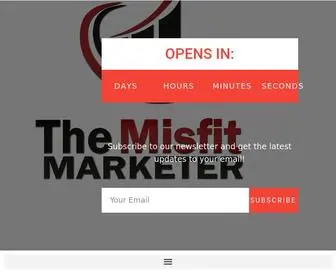 Themisfitmarketer.com(My WordPress Blog) Screenshot