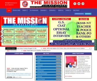 Themissionias.com(The Mission IAS KAS Academy) Screenshot