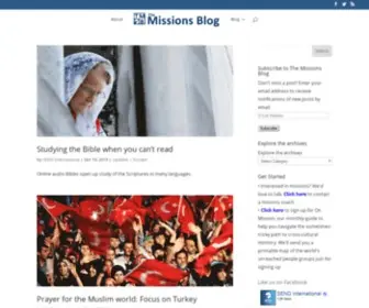 Themissionsblog.org(The Missions Blog) Screenshot