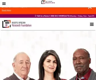 Themmrf.org(Multiple Myeloma Research Foundation) Screenshot