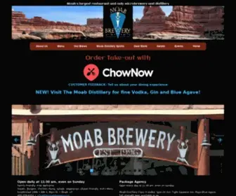 Themoabbrewery.com(Moab Brewery) Screenshot