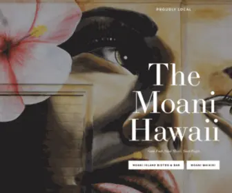 Themoanihawaii.com(Moani Island Bar & Bistro) Screenshot