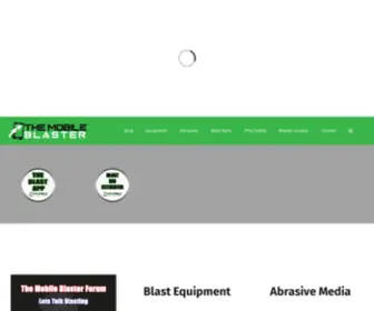 Themobileblaster.com(Mobile Abrasive Blast Talk) Screenshot