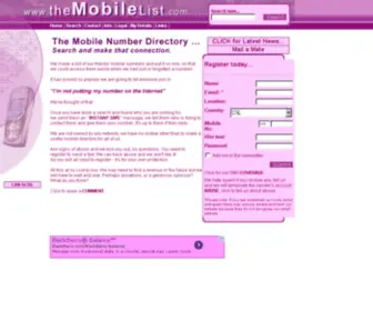 Themobilelist.com(Themobilelist) Screenshot