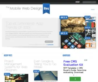 Themobilewebdesignblog.com(The Mobile Web Design Blog) Screenshot