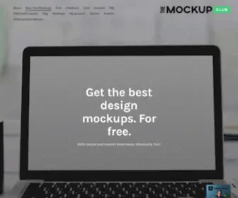 Themockup.club(Best Free Mockups) Screenshot