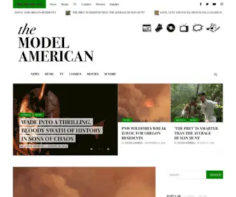 Themodelamerican.com(The Model American) Screenshot