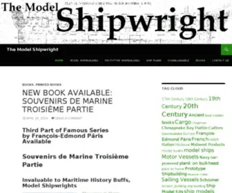 Themodelshipwright.com(How to Build First) Screenshot