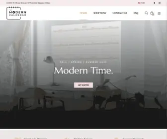Themoderncalendar.com(The Modern Calendar) Screenshot