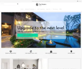 Themodernfirepit.com(The Modern Fire Pit) Screenshot