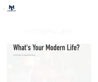 Themodernlifemag.com(Modern Life) Screenshot