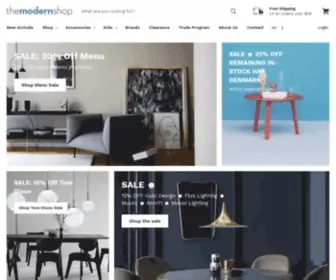 Themodernshop.ca(The Modern Shop) Screenshot