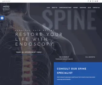 Themodernspine.com(Endoscopy) Screenshot