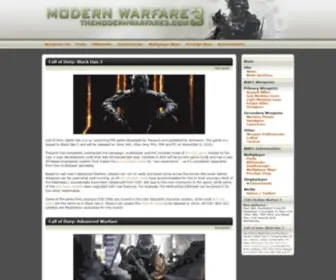 Themodernwarfare3.com(The Modern Warfare 3) Screenshot