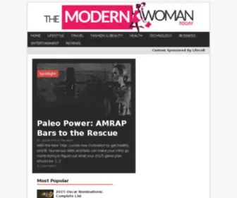 Themodernwoman.today(The Modern Woman) Screenshot