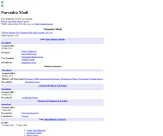 Themodi.org(Narendra Modi) Screenshot