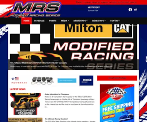 Themodifiedracingseries.com(Modified Racing Series Modified Racing Series) Screenshot