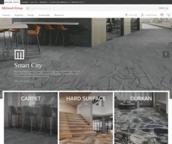 Themohawkgroup.com(Commercial Carpet & Hard Surface Flooring Solutions) Screenshot