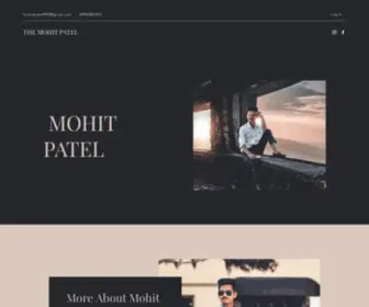 Themohitpatel.com(MOHIT PATEL) Screenshot