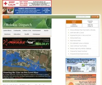 Themolokaidispatch.com(Molokai Dispatch) Screenshot