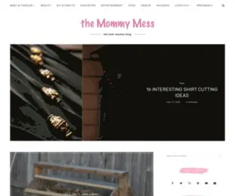 Themommymess.com(The Mommy Mess) Screenshot
