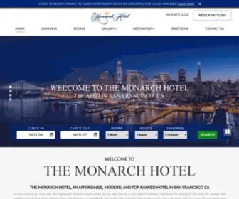 Themonarchhotel.com(The Monarch Hotel) Screenshot