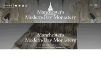 Themonastery.co.uk(Manchester Monastery) Screenshot