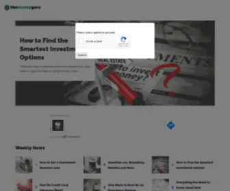 Themoney-Guru.com(The Money Guru) Screenshot