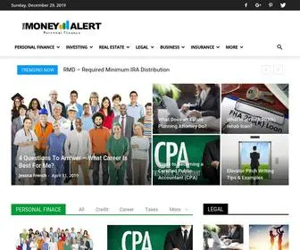 Themoneyalert.com(The Money Alert) Screenshot