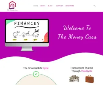 Themoneycasa.com(The Money Casa) Screenshot