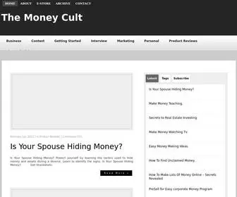 Themoneycult.com(The Money Cult) Screenshot