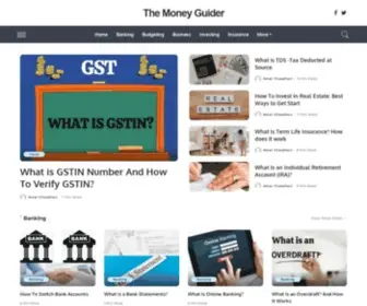 Themoneyguider.com(The Money Guider) Screenshot