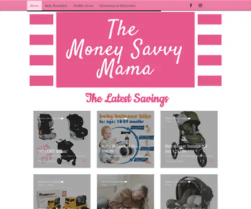 Themoneysavvymama.com(Mysite) Screenshot